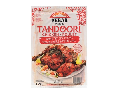 Kebab Factory Tandoori Chicken Quarter Leg Pieces Medium - 1.2 KG