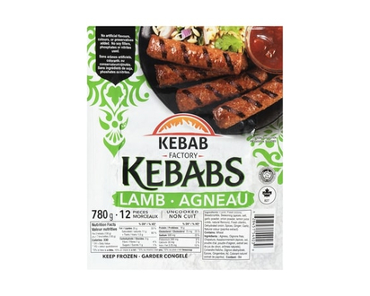 Kebabs Lamb - 780.0 G