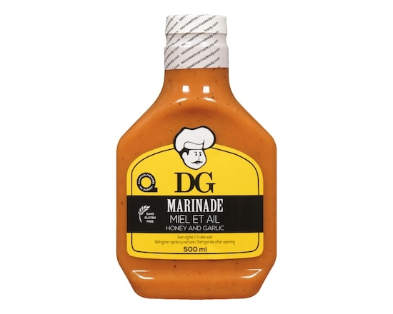DG Marinade miel et ail - 500.0 ML