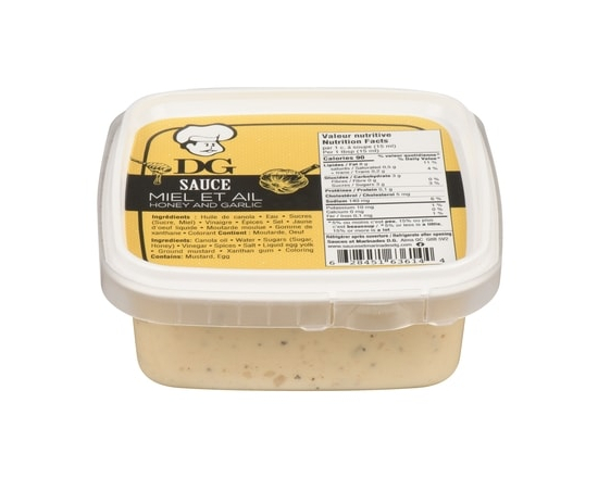 DG Sauce miel et ail - 180.0 G