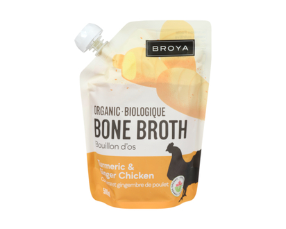 Chicken Bone Broth Turmeric & Ginger Organic - 500.0 ML