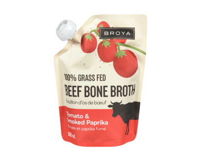 Beef Bone Broth Tomato & Smoked Paprika Organic - 500.0 ML
