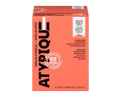 Atypique Cocktail sans alcool rhum épicé & cola - 355.0 ML