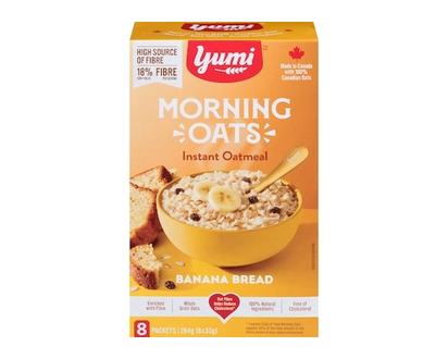 Yumi Organics Gruau instantané pain aux bananes - 264.0 G