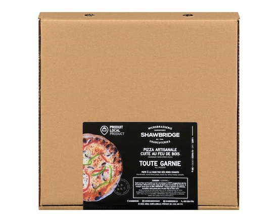 Shawbridge Pizza artisanale cuite au feu de bois toute garnie 10 pouces - 385.0 G