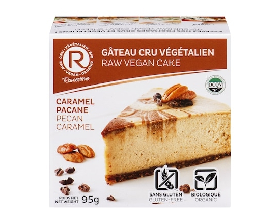 Caramel Pecane Raw Vegan Cake - 95.0 G