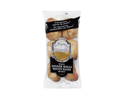 La Baguetterie White Dinner Rolls - 342.0 G