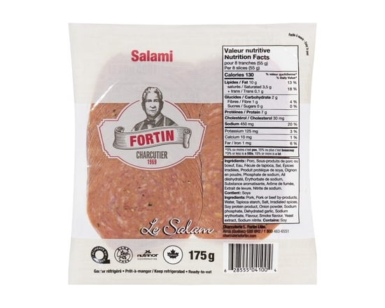 Fortin Salami - 175.0 G