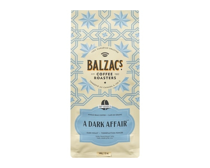 Balzac's A Dark Affair Whole Bean Coffee - 340.0 G