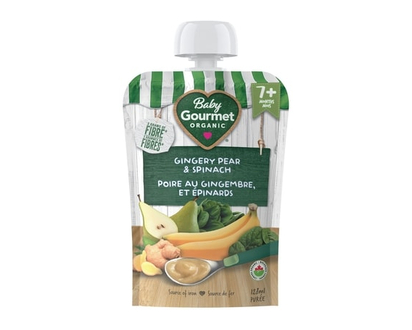 Baby Gourmet BG PLUS GINGER PEAR - 128.0 ML