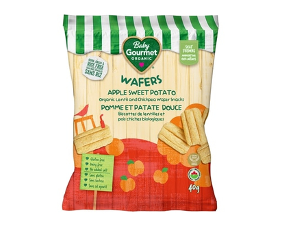 Baby Gourmet Organic Wafers Apple Sweet Potato - 40.0 G
