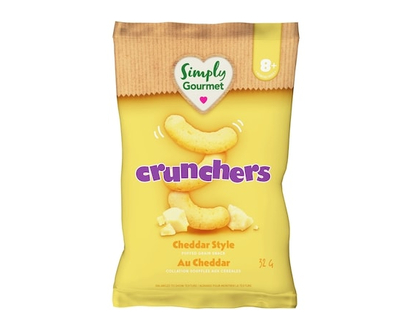 Baby Gourmet Cheddar Style Crunchers baby snack - 32.0 G