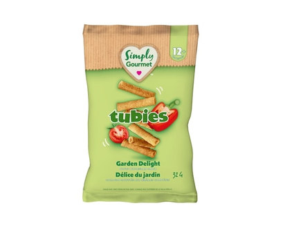 Baby Gourmet Simply Gourmet Garden Delight Tubies toddler snack - 32.0 G