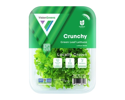 Vision Greens VisionGreens Crunchy Leaf Lettuce - 113.0 G