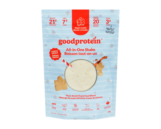 Plant-Based All-in-One Shake, Maple Cookie - 440.0 G