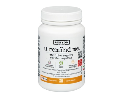 Aeryon Wellness U Remind Me Cognitive Support - 30.0 EA
