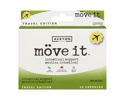 Aeryon Wellness Möve It Intestinal Support Travel Edition - 12.0 EA