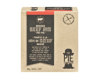 The Pie Commission Braised Beef Rib Pot Pie - 320.0 G