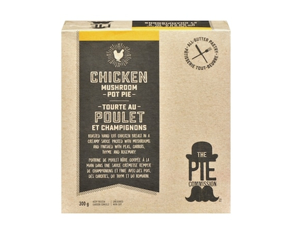 The Pie Commission Chicken Mushroom Pot Pie - 300.0 G