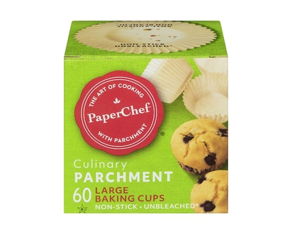 Paperchef Culinary Parchment, Large Baking Cups - 60.0 EA