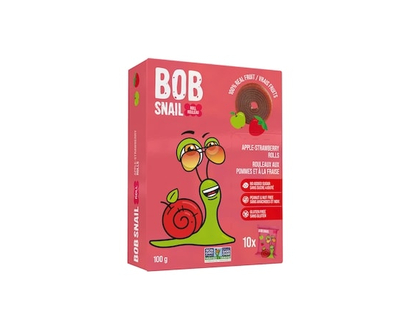 Bob Snail Apple-Strawberry Rolls - 100.0 G