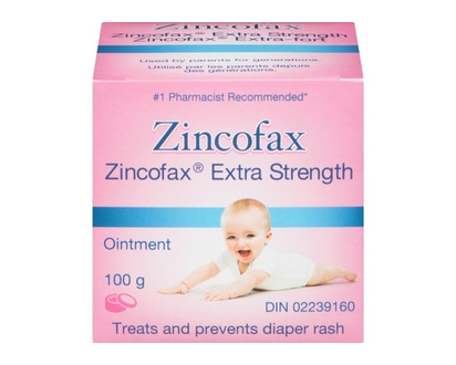 Zincofax Extra Strength Diaper Rash Cream - 100.0 G