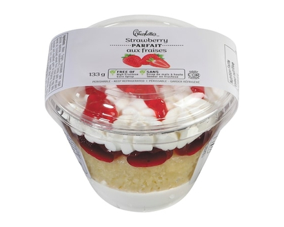 Charlotte's Mini Strawberry Parfait - 133.0 G