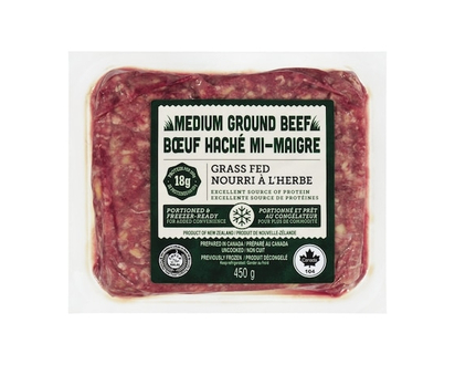 Grass-Fed Medium Ground Beef - 450.0 G