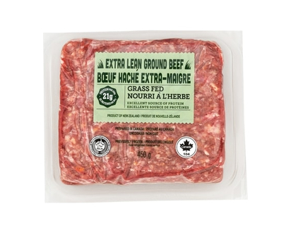 Extra Lean Ground Beef, Grass Fed - 450.0 G