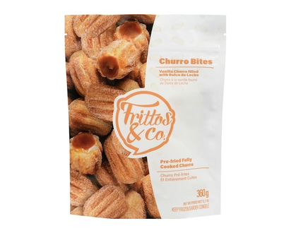 FRITTOS & CO Pre-Fried Fully Cooked Churro Churro Bites - 360.0 G