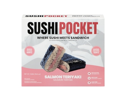 Sushi Pocket Salmon Teriyaki - 528.0 G