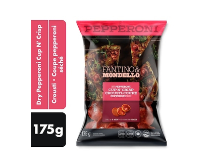 Fantino & Mondello Pepperoni séché tranché Crousti-coupe - 175.0 G