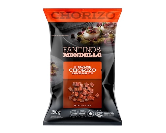 Fantino & Mondello Saucisson de chorizo séché en dés - 150.0 G