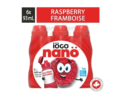 IOGO Nanö Drinkable Raspberry Yogurt 1% - 93.0 ML