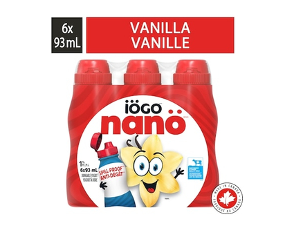 IOGO Nanö Drinkable Vanilla Yogurt 1% - 93.0 ML