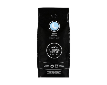 Kicking Horse Organic Fairtrade Dark Roast Whole Bean Coffee, Decaf - 454.0 G