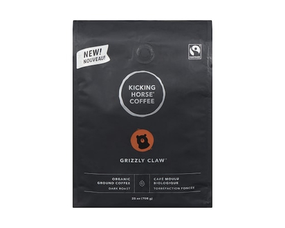 Café moulu biologique grizzly claw torréfaction foncée - 708.0 G