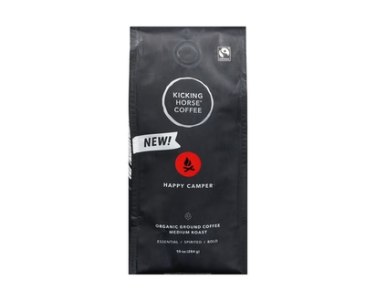 Kicking Horse Organic Ground Coffee Happy Camper Medium Roast - 284.0 G