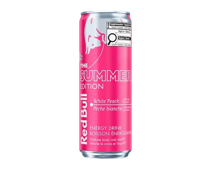 Energy Drink, White Peach - 355.0 ML