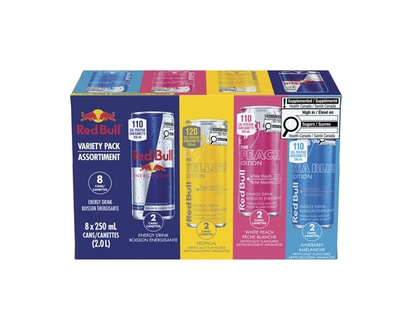 Red Bull Energy Drink Variety Pack - 250.0 ML