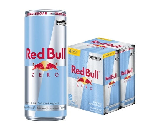 Energy Drink, Zero, (4 pack) - 250.0 ML