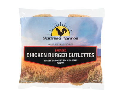 Breaded Chicken Burger - 1.0 KG