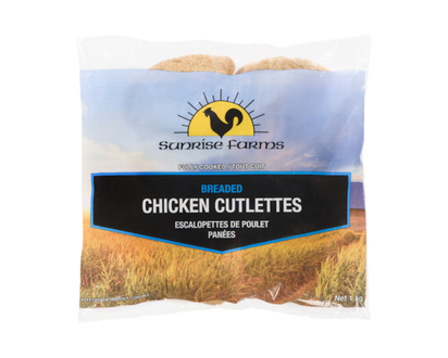 Sunrise Chicken Cutlettes Breaded - 1.0 KG