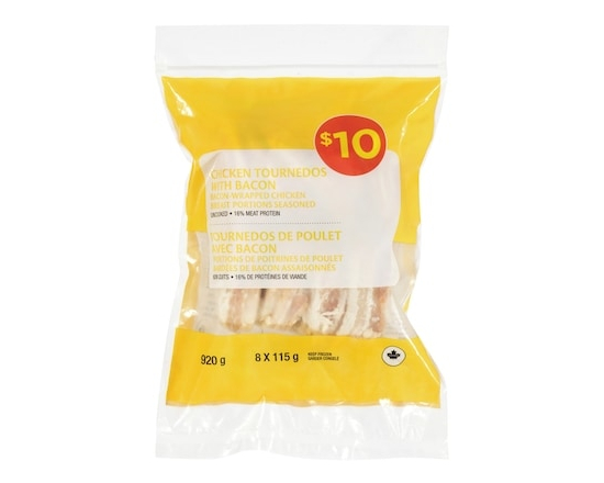 Autres marques contrôlées – Div Tournedos de poulet - 904.0 G