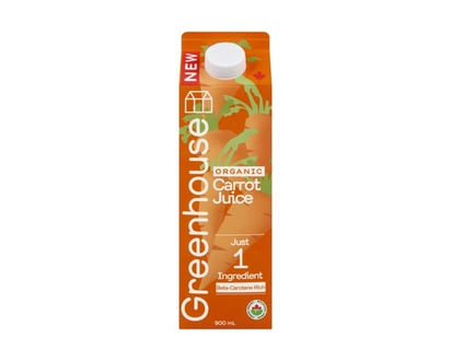 Greenhouse Carrot Juice Organic - 900.0 ML