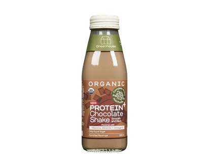 Greenhouse Protein Shake Chocolate Organic - 300.0 ML