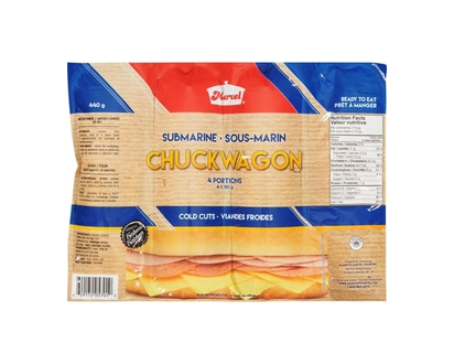 Generic Submarine Chuckwagon Cold Cuts - 440.0 G