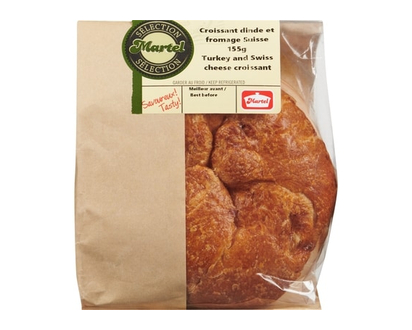 Martel Turkey And Swiss Cheese Croissant - 155.0 G