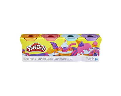 Play-Doh Pack de 4 pots de pâte à modeler Play-Doh de couleurs classiques - 1.0 EA