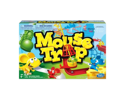 Hasbro Gaming Mouse Trap Board Game for Kids Ages 6 and Up, With Easier-Set-Up Than Previous Versions - 1.0 EA